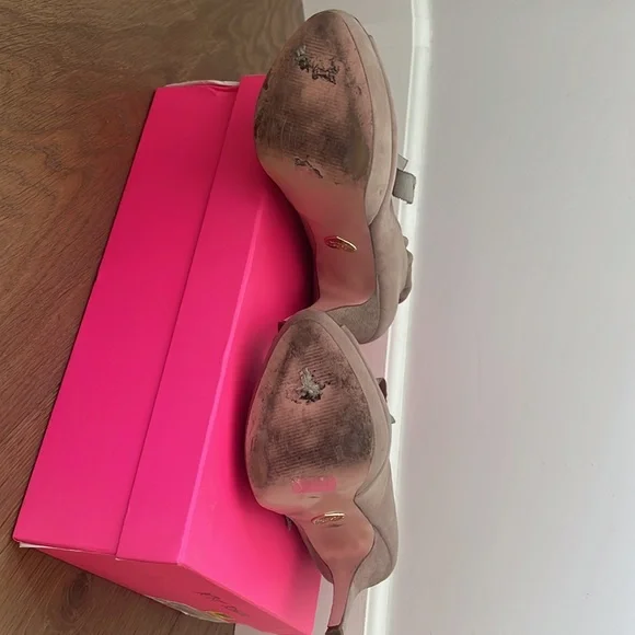 Betsey Johnson Taupe Luvey272 8.5 - Picture 8 of 10